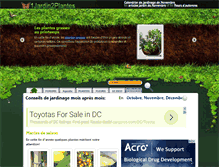 Tablet Screenshot of 1jardin2plantes.info